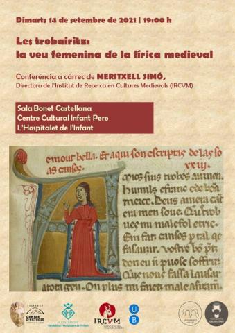 Meritxell Simó fue la encargada de presentar el proyecto en l'Hospitalet de l'Infant con el fin de difundir y dar visibilidad al mismo y al papel de la mujer en la lírica europea medieval.