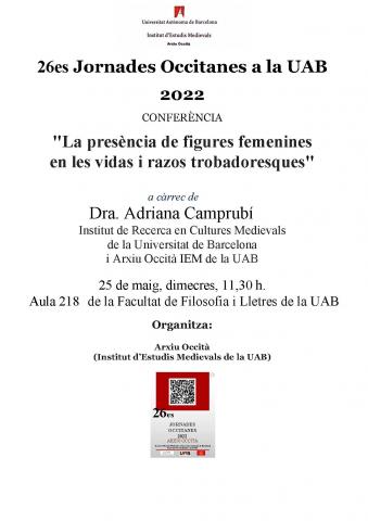 Cartell 26enes Jornades occitanes